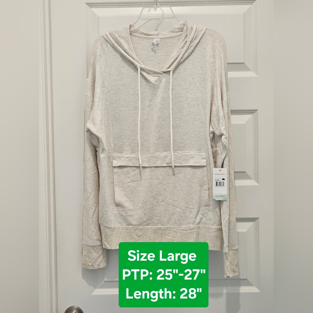 Balance Collection LS Pullover Hoodie, NWT, Sizes Large and X-Large
